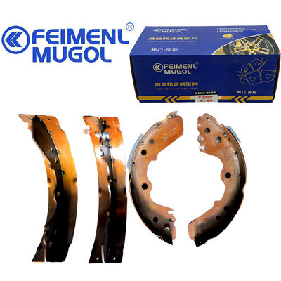 جودة عبوة مكافحة الثقيلة 8-94340026 أوفم حذاء الفرامل الخلفية لإيسوزو TFR شاحنة صغيرة وشاحنة خفيفة، بنيت لتحمل الأحمال العالية وظروف القيادة المستمرة. مصنع