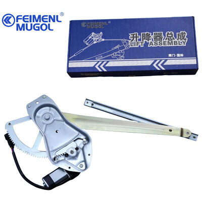 جودة جهاز تنظيم النافذة الأمامية اليسرى لسيارة فورد ترانزيت V348، مصمم للاستخدام المتكرر وظروف العمل الثقيلة. مصنع